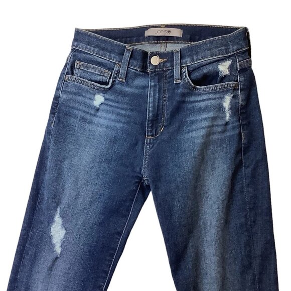 Joe's Skinny Jeans Womens Size 26 Blue Denim Mid-Rise Stretch - Picture 4 of 10